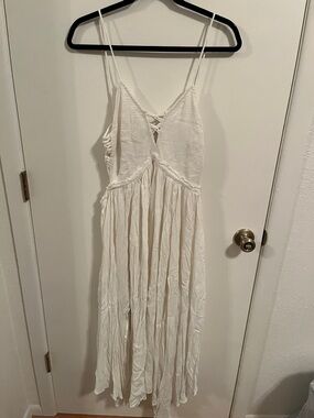 Free People | Dresses | Free People Dixie Maxi Dress White Size S | Poshmark
